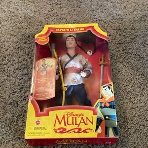New Disney Mulan CaptainLi Shang  doll